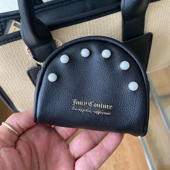 Juicy Couture Black and Tan Women's Bag - Picture 5 of 13